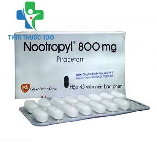 Nootropyl 800mg - Thuốc trị tâm thần phân liệt hiệu quả của Ý