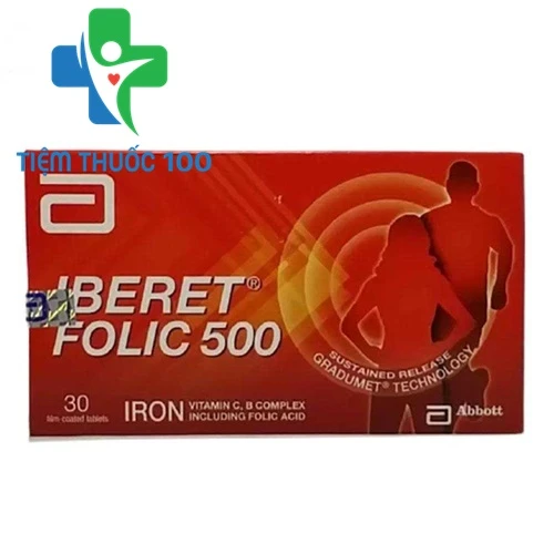 Iberet - 500 - Hỗ trợ bổ sung vitamin và khoáng chất hiệu quả