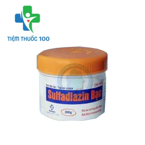 Sufadiazin Bạc 200g - Thuốc điều trị nhiễm khuẩn da, bỏng, viêm loét