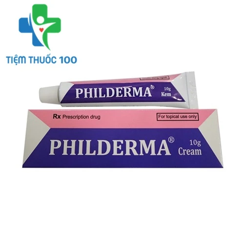 Philderma Cream 10g - Thuốc điều trị viêm da dị ứng hiệu quả