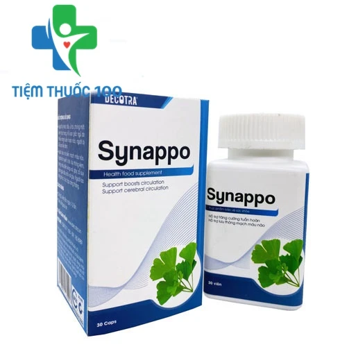 Synappo - Hỗ trợ cải thiện tăng cường tuần hoàn máu não 