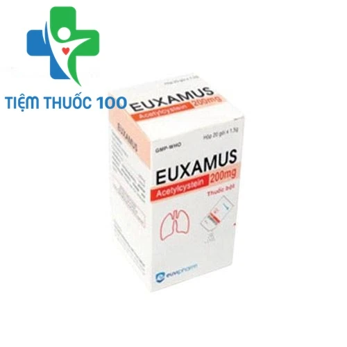 Euxamus 200mg - Thuốc điều trị các bệnh đường hô hấp của Euvipharm