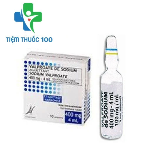 Sodium Valproate Aguettant 400mg/4ml - Thuốc điều trị động kinh hiệu quả 