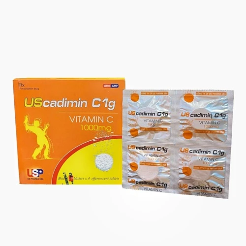 UScadimin C1g - Hỗ trợ điều trị tình trạng thiếu vitamin C hiệu quả