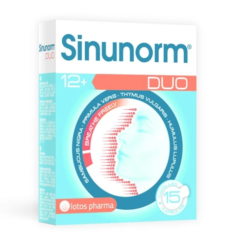 Sinunorm DUO - Hỗ trợ điều trị bệnh đường hô hấp của Lotos Pharma