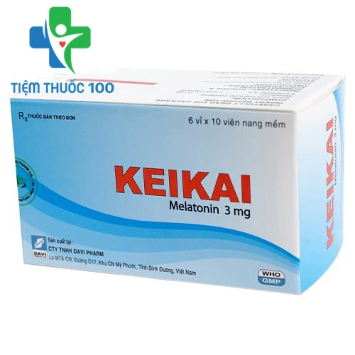 Keikai - Thuốc trị ngắn hạn chứng mất ngủ của Davipharm