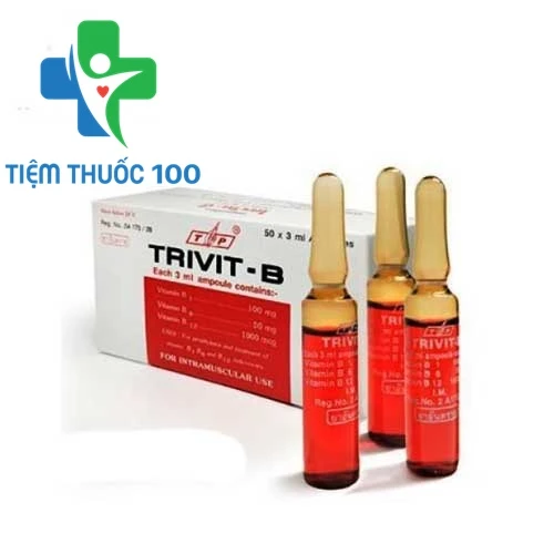 Trivit B - Thuốc tiêm vitamin nhóm B hiệu quả của Thái Lan
