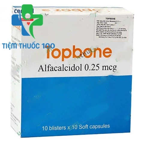 Topbone - Hỗ trợ bổ sung canxi hiệu quả của Ấn Độ