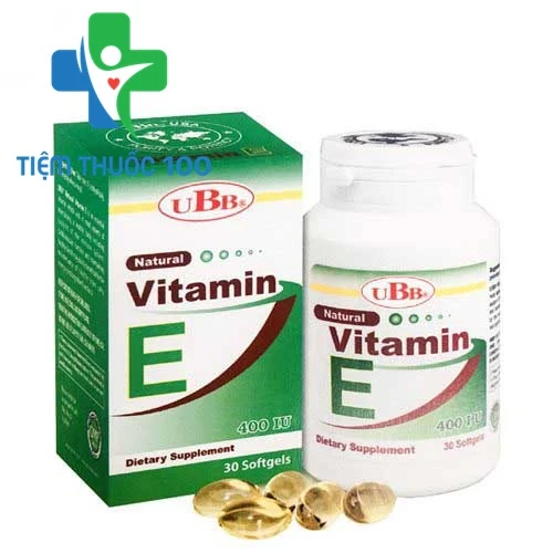 Natural E UBB - Hỗ trợ bổ sung vitamin E hiệu quả của Mỹ