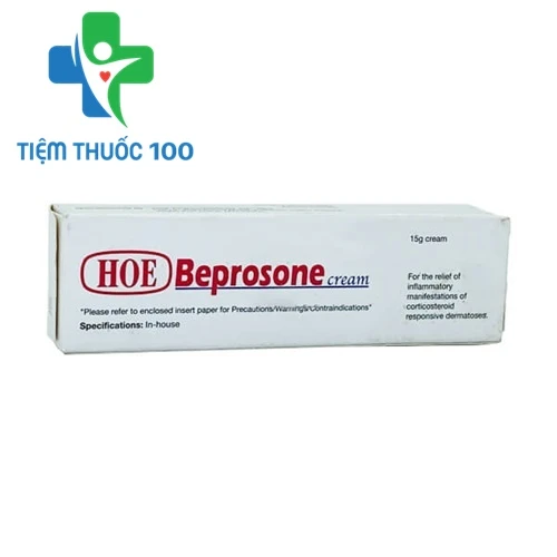 HoeBeprosone Cream 15g - Thuốc điều trị các bệnh lý ngoài da  