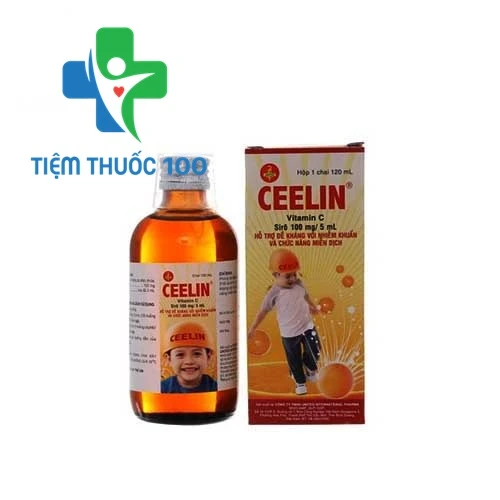 Ceelin syr.120ml - Hỗ trợ bổ sung vitamin C hiệu quả
