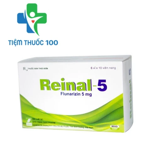 Reinal-5 - Thuốc điều trị triệu chứng chóng mặt tiền đình 
