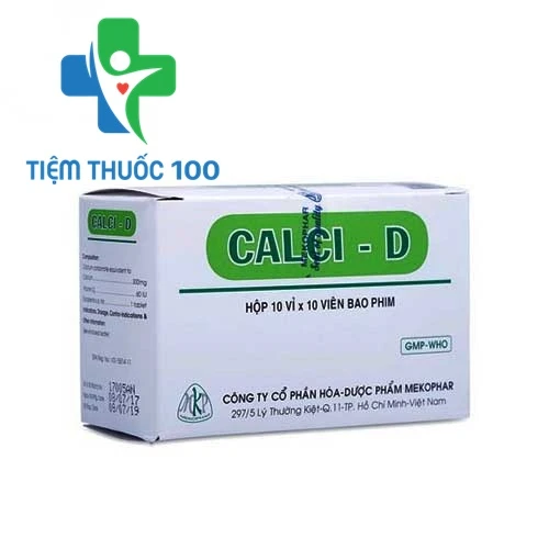 Calci D MKP - Hỗ trợ bổ sung vitamin và khoáng chất hiệu quả