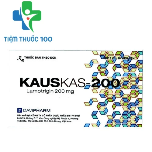 KAUSKAS-200 - Thuốc điều trị bệnh động kinh hiệu quả 