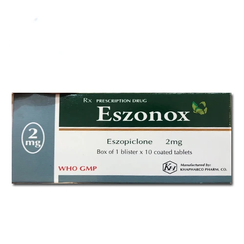 Eszonox -  Thuốc điều trị triệu chứng mất ngủ của Khapharco
