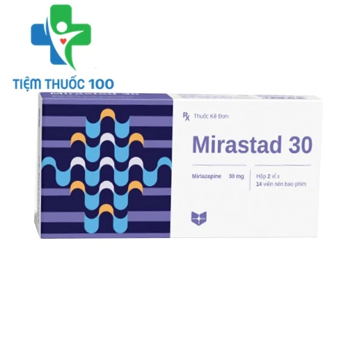 Mirastad 30mg - Thuốc điều trị bệnh trầm cảm  hiệu quả STADA