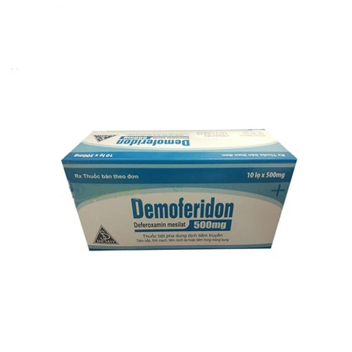 Demoferidon 500mg - Thuốc điều trị ngộ độc sắt cấp tính của HY Lạp