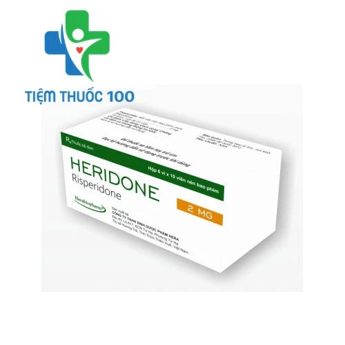 Heridone 2mg - Thuốc điều trị tâm thần phân liệt hiệu quả 
