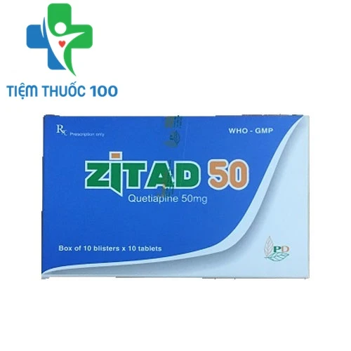 Zitad 50 - Thuốc điều trị tâm thần phân liệt của Phương Đông