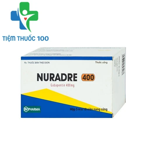 Nuradre 400 - Thuốc điều trị động kinh hiệu quả của BV Pharma