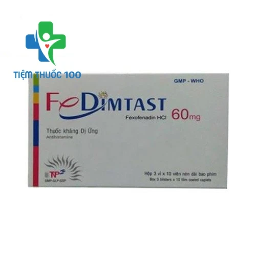 Fedimtast 60mg - Thuốc điều trị viêm mũi dị ứng hiệu quả