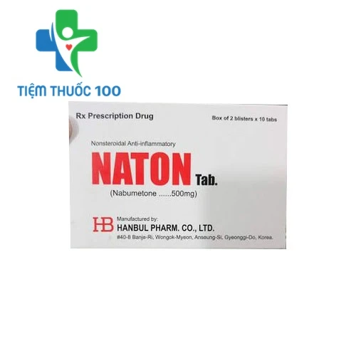 Naton 500mg Hanbul Pharma - Thuốc điều trị viêm xương khớp hiệu quả 
