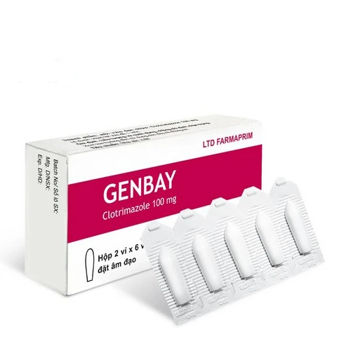 GENBAY -  Thuốc đặt âm đạo điều trị viêm nhiễm của Moldova