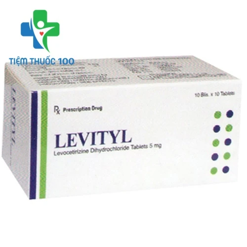 Levityl 5mg - Thuốc chống dị ứng và mày đay hiệu quả của Ấn Độ