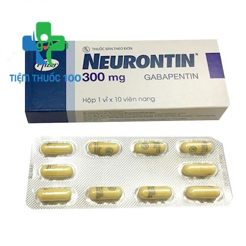 Neurontin 300mg - Thuốc điều trị đau thần kinh, động kinh của Đức