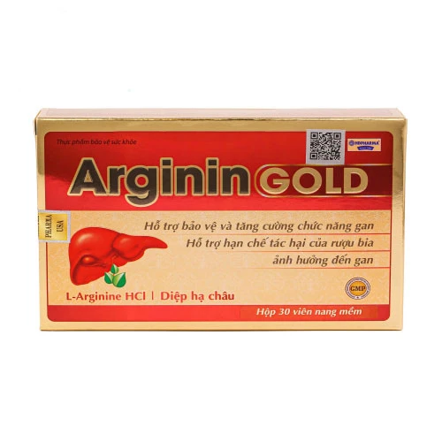 Arginin Gold - Hỗ trợ tăng cường chức năng gan hiệu quả