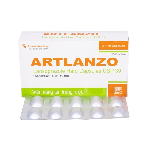 Artlanzo - Thuốc điều trị viêm loét dạ dày, tá tràng của Ấn Độ