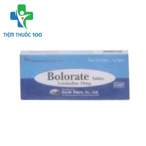 Bolorate 10mg - Thuốc điều trị viêm mũi dị ứng và mề đay hiệu quả