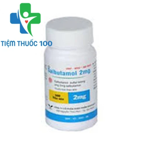 Salbutamol Bidiphar 2mg - Thuốc điều trị các bệnh đường hô hấp 