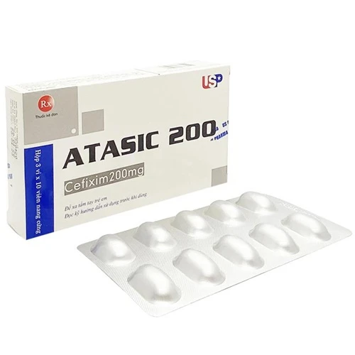 ATASIC 200 - Thuốc điều trị nhiễm khuẩn hiệu quả của USA Pharma