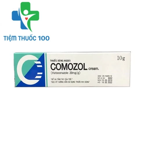 Comozol Cream 10g - Kem bôi trị các bệnh ngoài da hiệu quả của Hàn Quốc