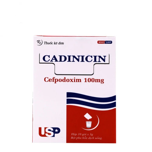 CADINICIN - Thuốc điều trị nhiễm khuẩn hiệu quả của USP
