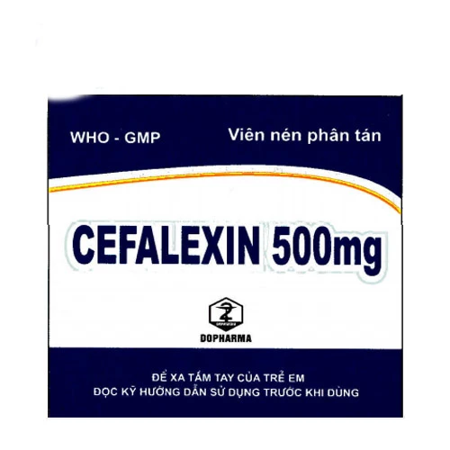 CEFALEXIN 500 - Thuốc kháng sinh điều trị nhiễm khuẩn hiệu quả của Brawn