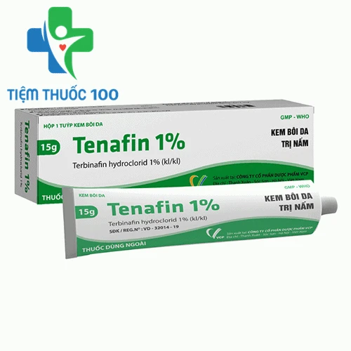 Tenafin 1% Cream 15g VCP - Kem bôi da điều trị nhiễm khuẩn hiệu quả
