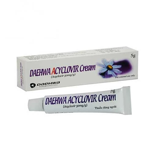 DAEHWA ACYCLOVIR Cream - Kem điều trị nhiễm khuẩn của Hàn Quốc