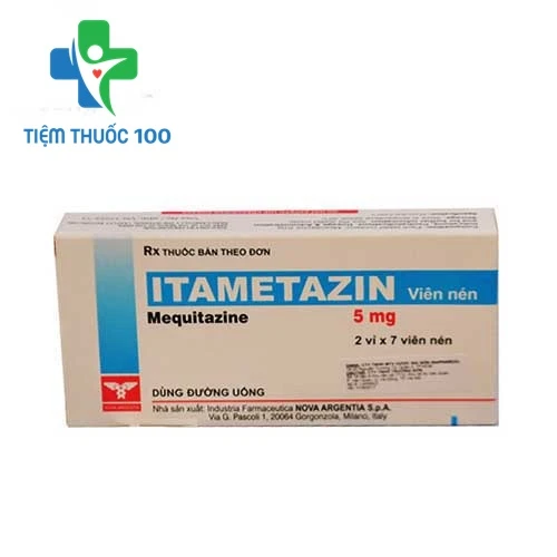 Itametazin Tab.5mg - Thuốc điều trị dị ứng hiệu quả của Italia