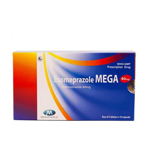 Esomeprazole MEGA - Hỗ trợ điều trị trào ngược dạ dày của Megapharco