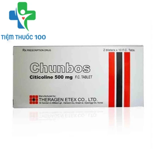 Chunbos - Thuốc điều trị các bệnh lý về não, phục hồi hôn mê sau chấn thương