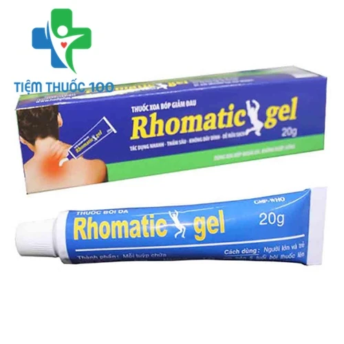 Rhomantic gel Hadiphar - Thuốc xoa bóp giảm đau tại chỗ