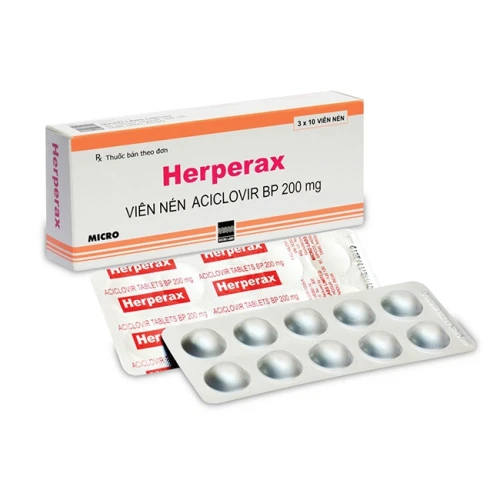 Herperax - Thuốc điều trị Herpes simplex hiệu quả của Ấn Độ