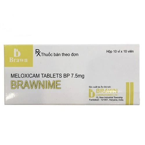 MELOXICAM - Thuốc điều trị thoái hóa khớp của Ấn Độ
