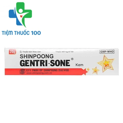Gentrisone 20g - Thuốc điều trị bệnh viêm da hiệu quả