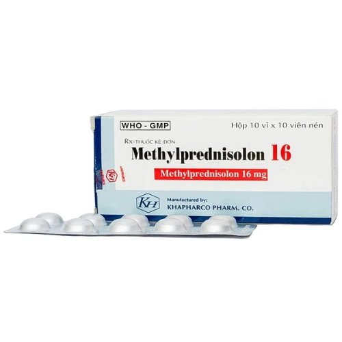 Methylprednisolon 16 - Thuốc kháng sinh chống viêm, chống dị ứng hiệu quả