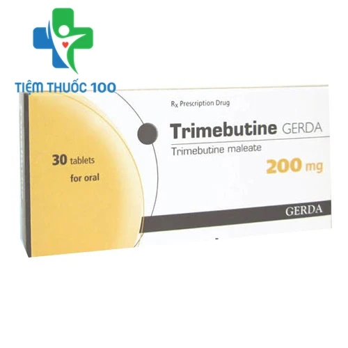 Trimebutine Gerda - Thuốc điều trị giảm cơn đau do rối loạn tiêu hóa, đường mật 