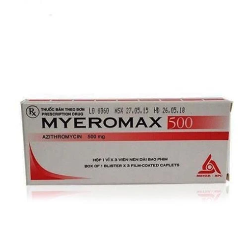 MYEROMAX - Thuốc kháng sinh điều trị nhiễm khuẩn hiệu quả