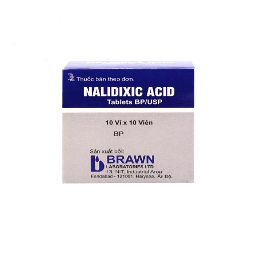 NALIDIXIC ACID - Thuốc điều trị nhiễm khuẩn đường tiểu của Ấn Độ